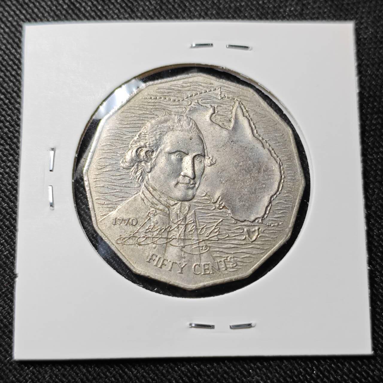 KK钱币收藏小铺   套币 批量/好品散币专场 2月预留时间 周末发货  澳大利亚50分纪念币