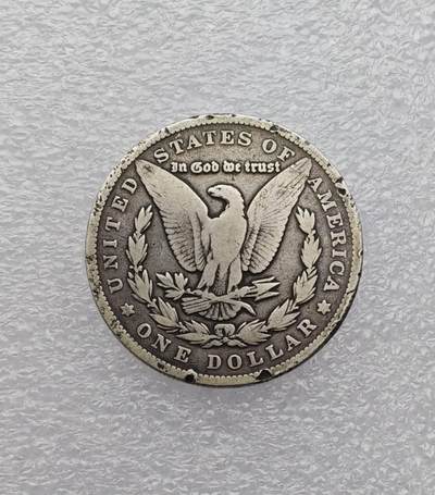 瓶子🏺第231期拍卖会  美国1878年摩根银元（Morgan Dollar）90%银  品相如图  25.83克  25.83×0.9×23=534.681