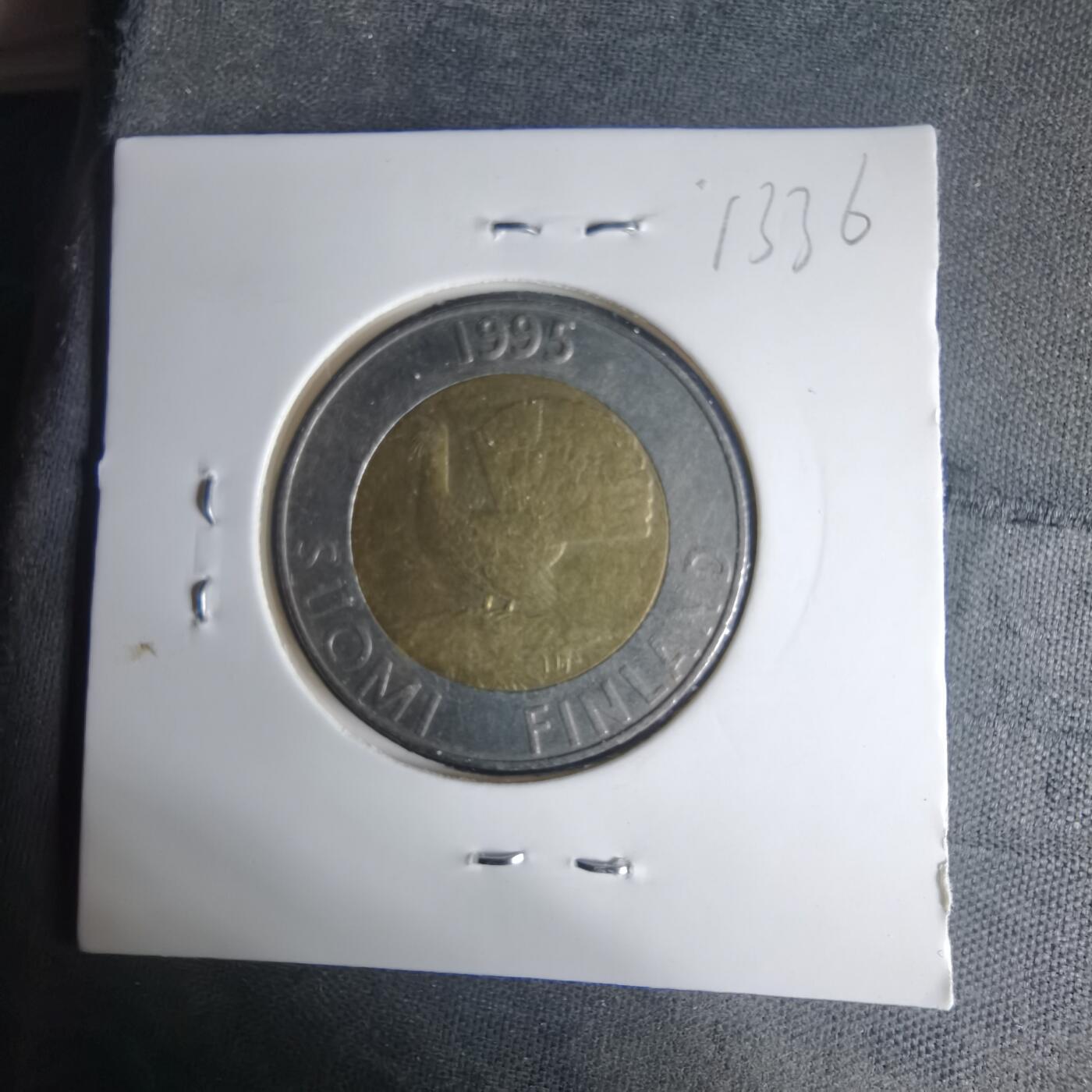 沼泽如烟--第1013场 芬兰1995年10马克