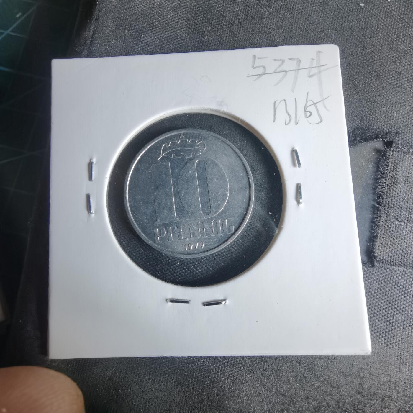 沼泽如烟--第1013场 东德1979年10芬尼