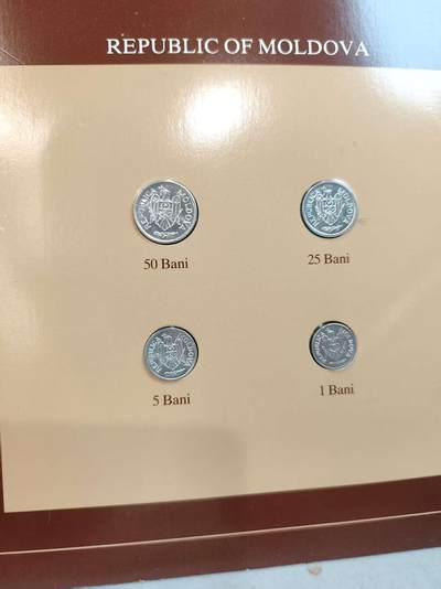 G&W世界散币，银币处理专场（第45场） - 富兰克林-摩尔多瓦4枚套