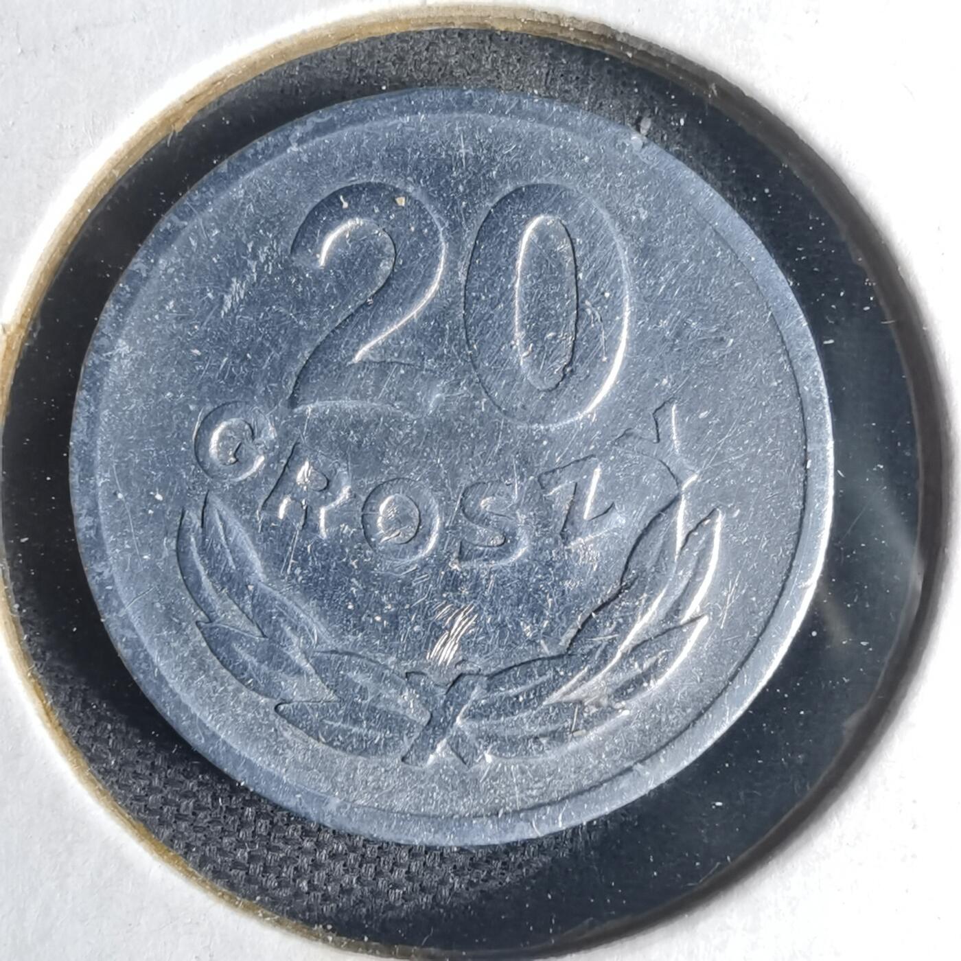 沼泽如烟--第1013场 波兰1961年20格罗申