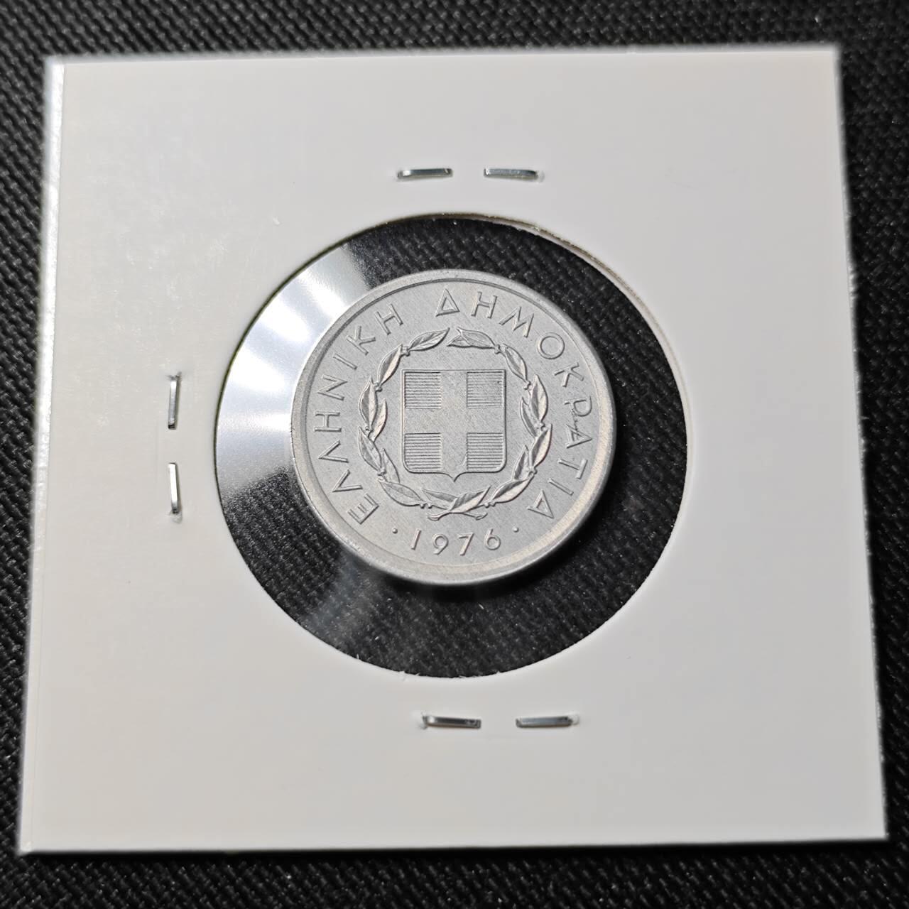 KK钱币收藏小铺   套币 批量/好品散币专场 2月预留时间 周末发货  1976希腊10雷普塔 好品