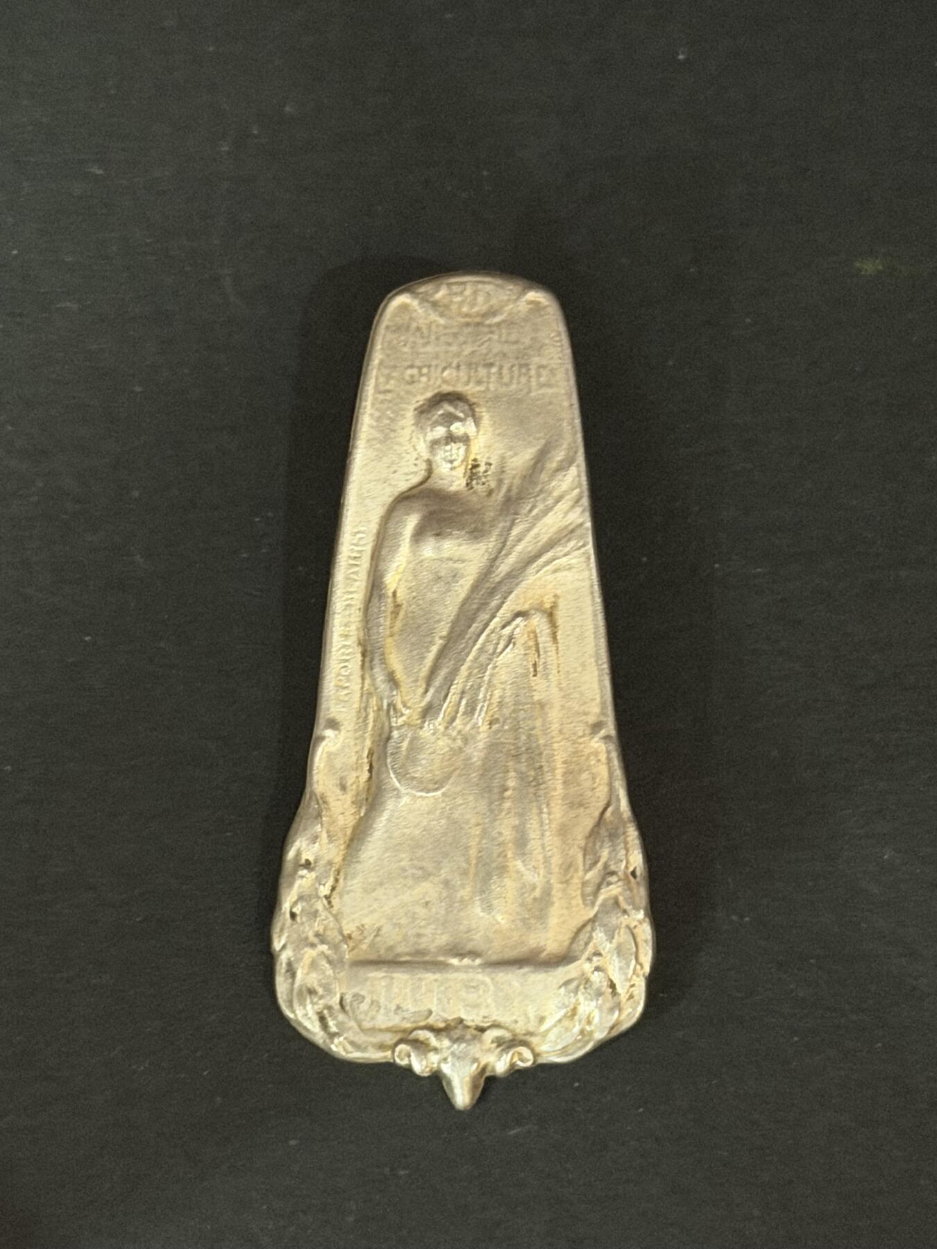 海外回流精品专场（五） 法国回流19世纪包银挂件（尺寸：4.1cm，8.9g）