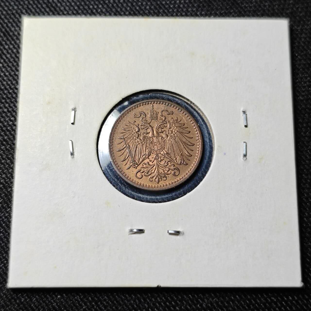 KK钱币收藏小铺   套币 批量/好品散币专场 2月预留时间 周末发货 1912奥地利1格罗申 好品 