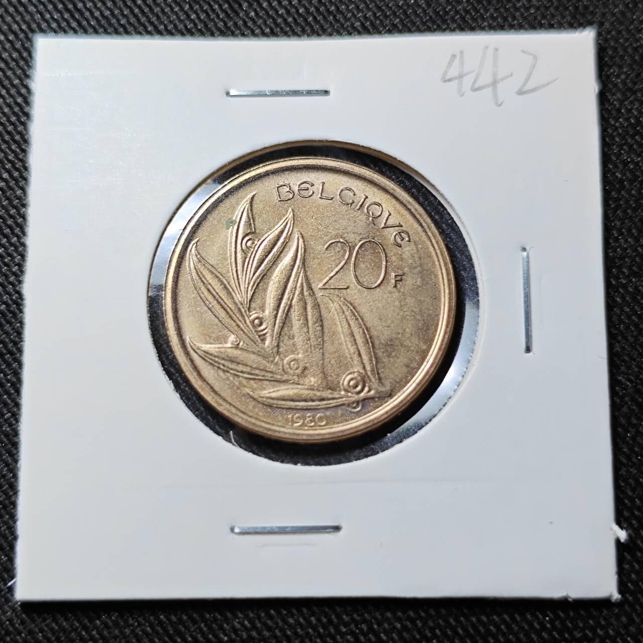 KK钱币收藏小铺   套币 批量/好品散币专场 2月预留时间 周末发货  比利时20法郎 好品