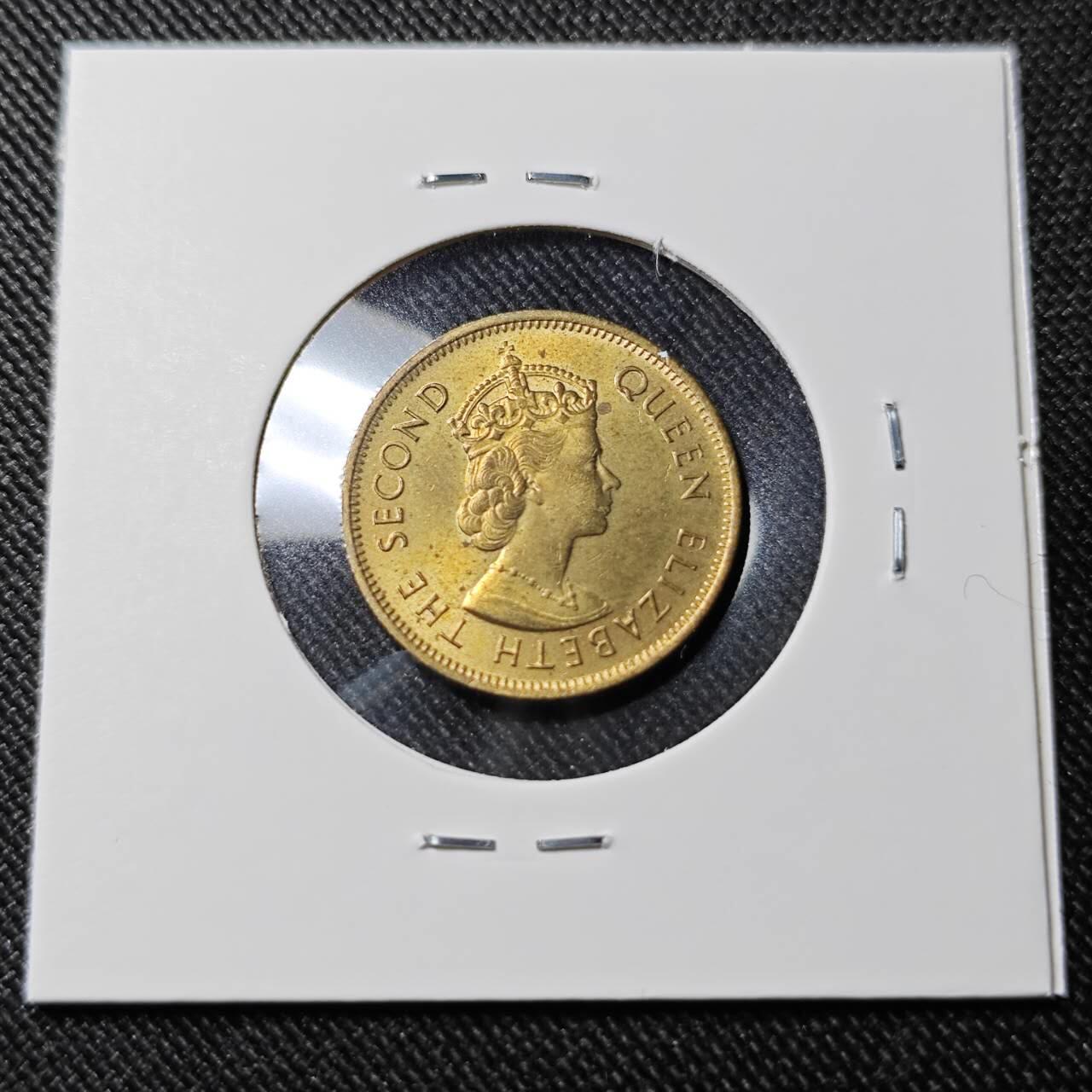 KK钱币收藏小铺   套币 批量/好品散币专场 2月预留时间 周末发货   1980香港1毫铜币 特年