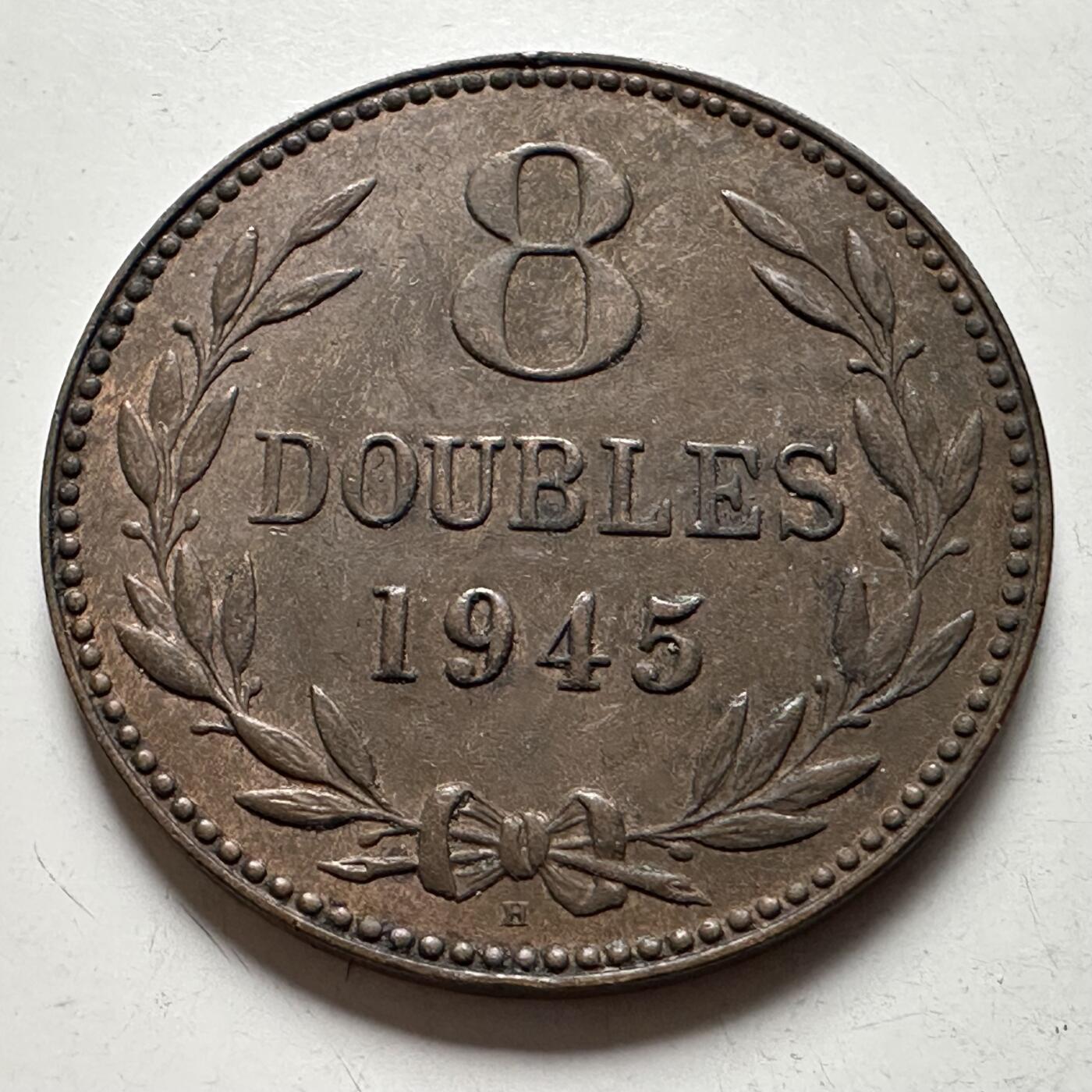 🌹外币初藏🌹🐯2026年第24场  每周二四六晚8️⃣点 接代拍 根西岛1945年8道布 a