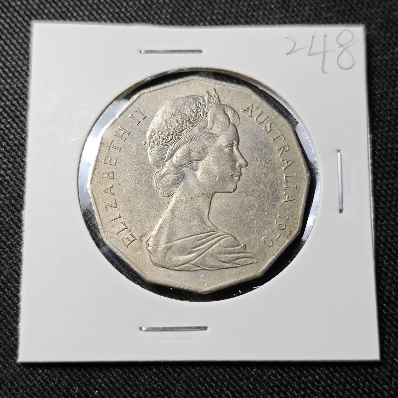 KK钱币收藏小铺   套币 批量/好品散币专场 2月预留时间 周末发货  澳大利亚50分纪念币