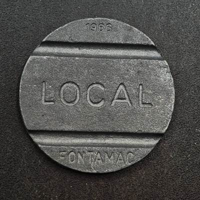 【淘币小摊】实时拍第八百七十六拍   散币场    每周一统一发货 - 1986年电话代币锌币