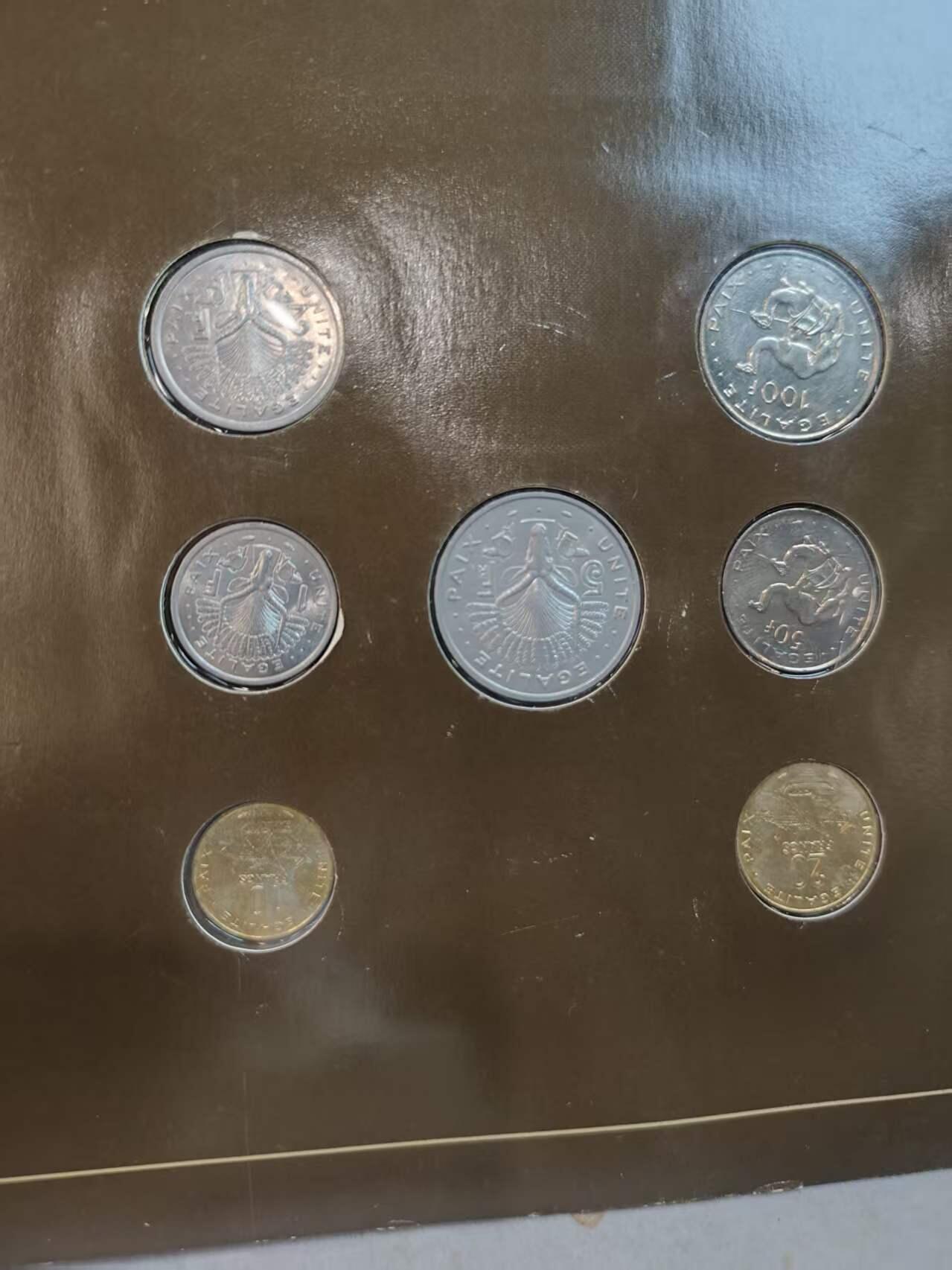 G&W世界散币，银币处理专场（第45场） 富兰克林-吉布提7枚套