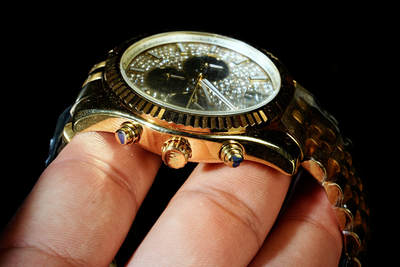 上海都达杂项专场四十八【全场包邮】  全新 MK多功能石英手表（正常能走）92-9