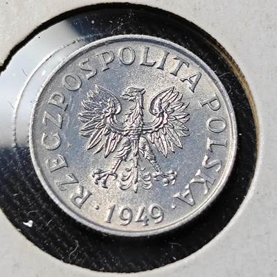 KK钱币收藏小铺   套币 批量/好品散币专场 2月预留时间 周末发货 -  1949波兰2格罗申 少年份