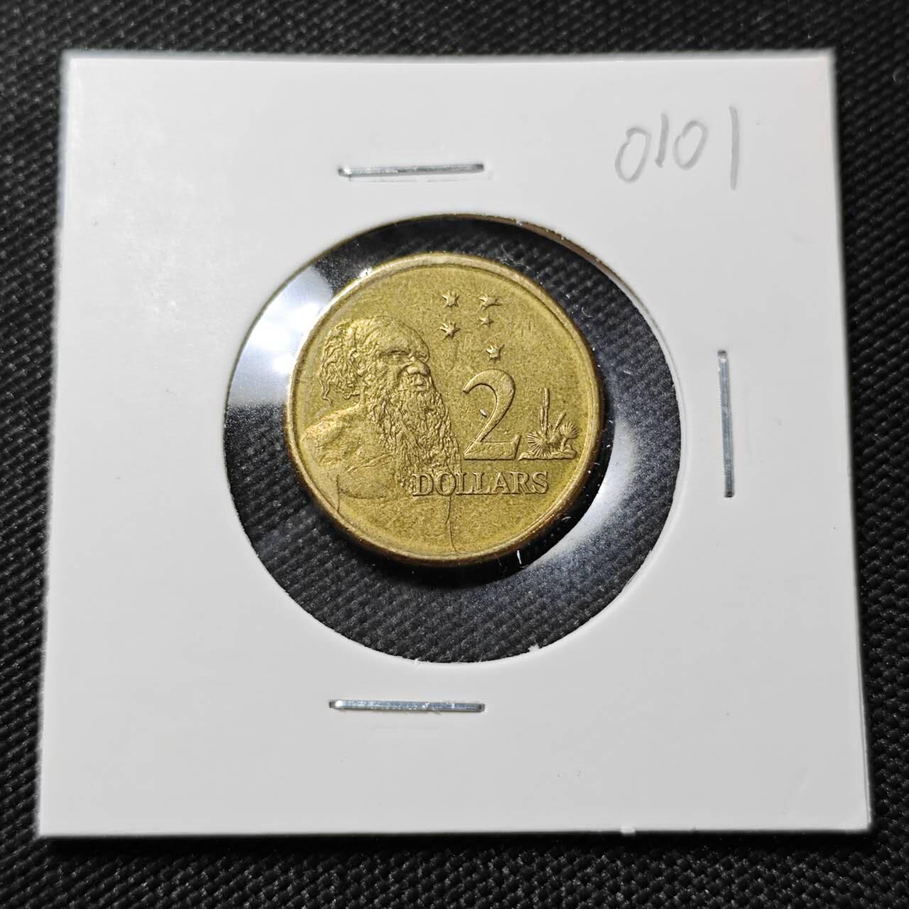KK钱币收藏小铺   第401期 2月预留时间 周末发货  澳大利亚2元