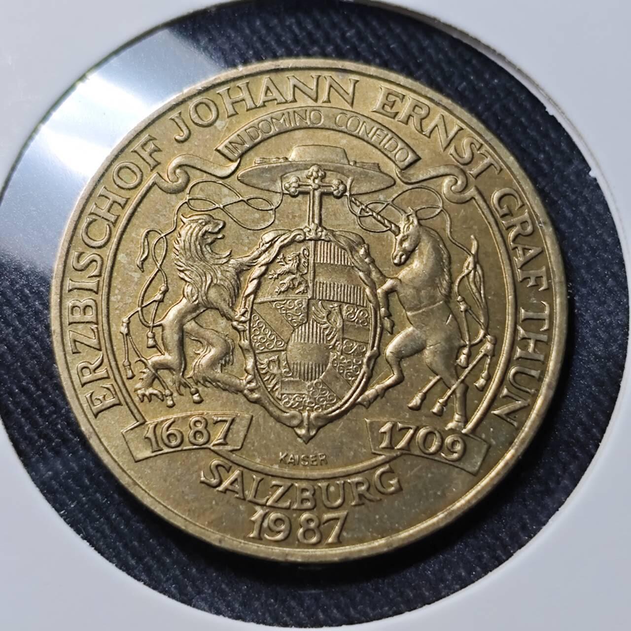 KK钱币收藏小铺   套币 批量/好品散币专场 2月预留时间 周末发货  1987奥地利20先令纪念币