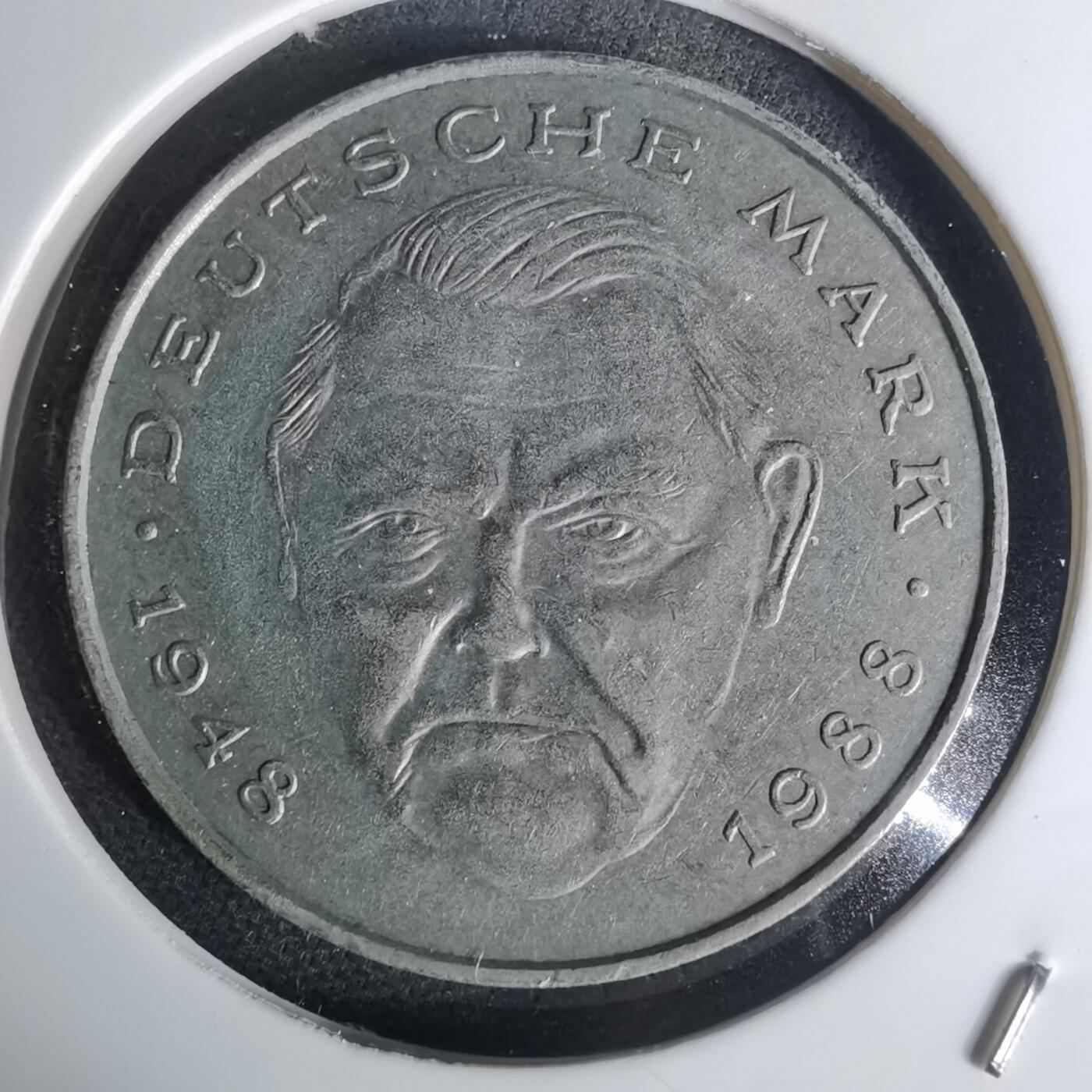 沼泽如烟--第1012场 德国1989年2马克