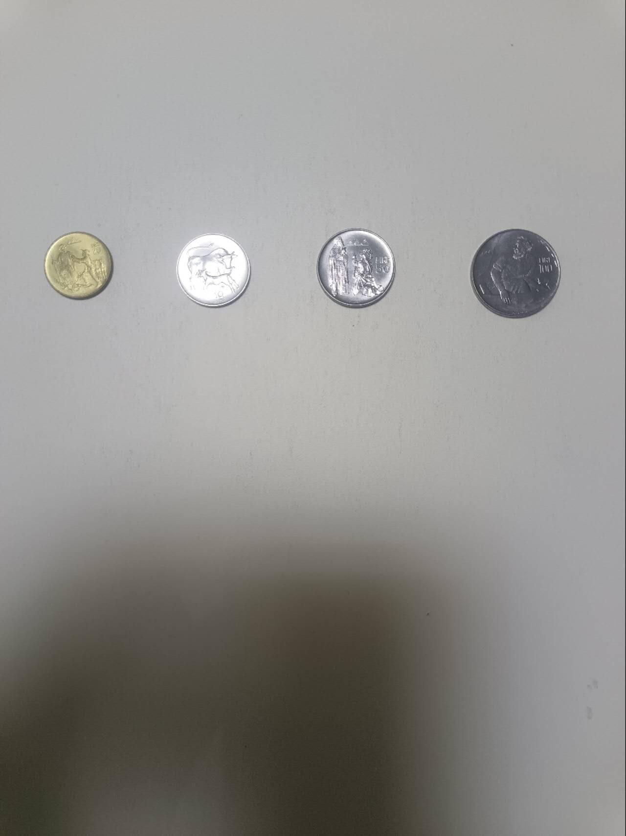 【20260306】非全新纸币和硬币第341场 圣马力诺4枚硬币小套，稀少