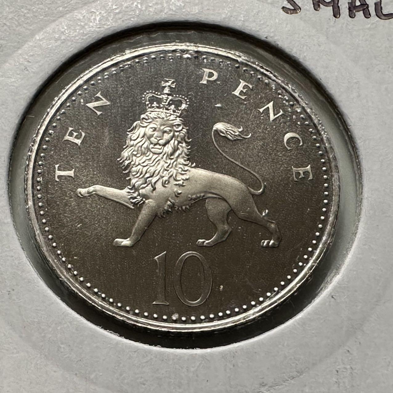 🌹外币初藏🌹🐯2026年第24场  每周二四六晚8️⃣点 接代拍 英国1997年10便士 精制币 b