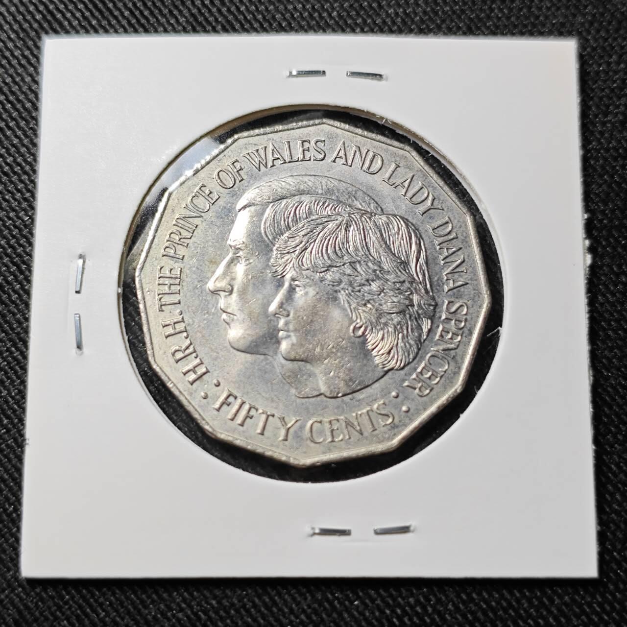 KK钱币收藏小铺   套币 批量/好品散币专场 2月预留时间 周末发货   澳大利亚50分纪念币