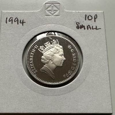 🌹外币初藏🌹🐯2026年第24场  每周二四六晚8️⃣点 接代拍 - 英国1994年10便士 精制币 b