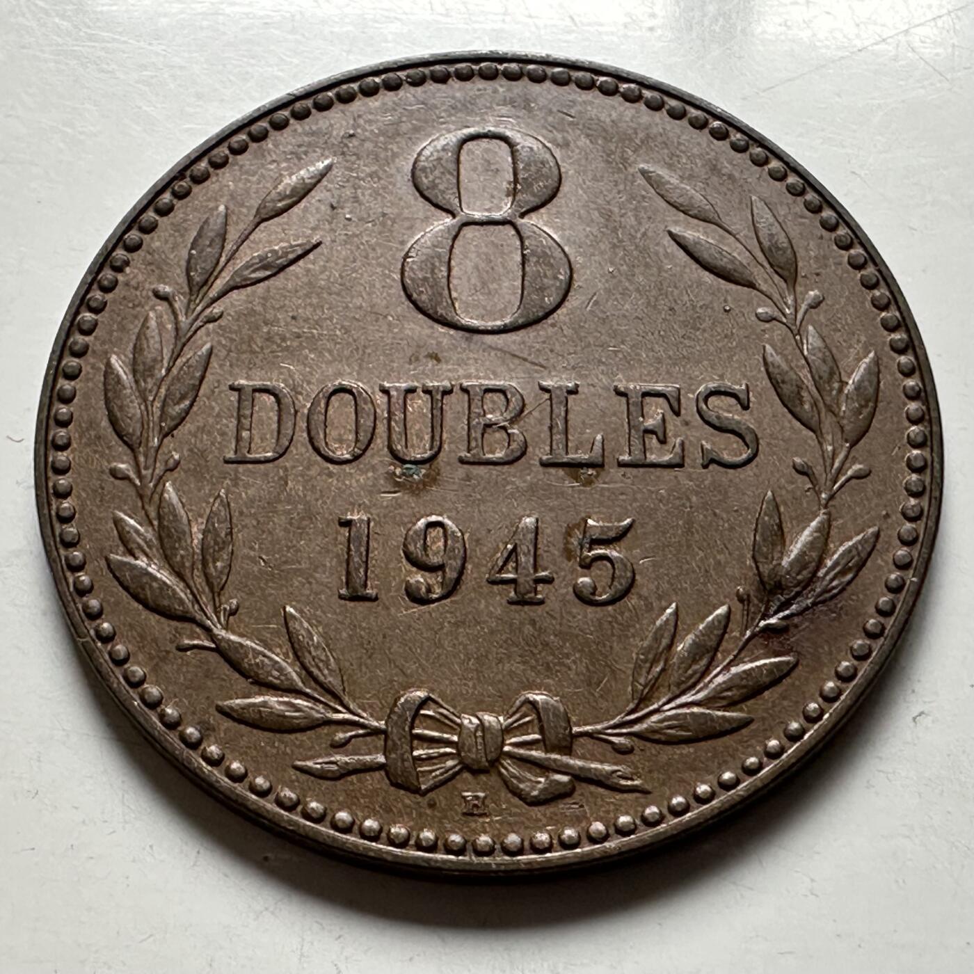 🌹外币初藏🌹🐯2026年第24场  每周二四六晚8️⃣点 接代拍 根西岛1945年8道布 b