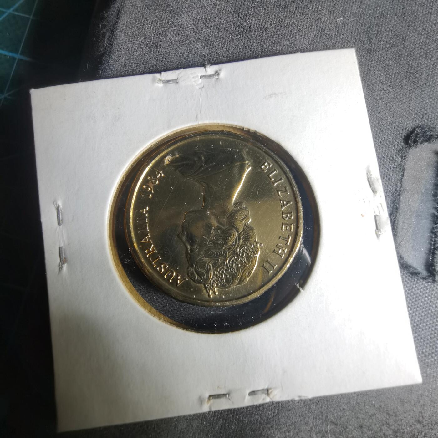 沼泽如烟--第1013场 澳大利亚1984年一元