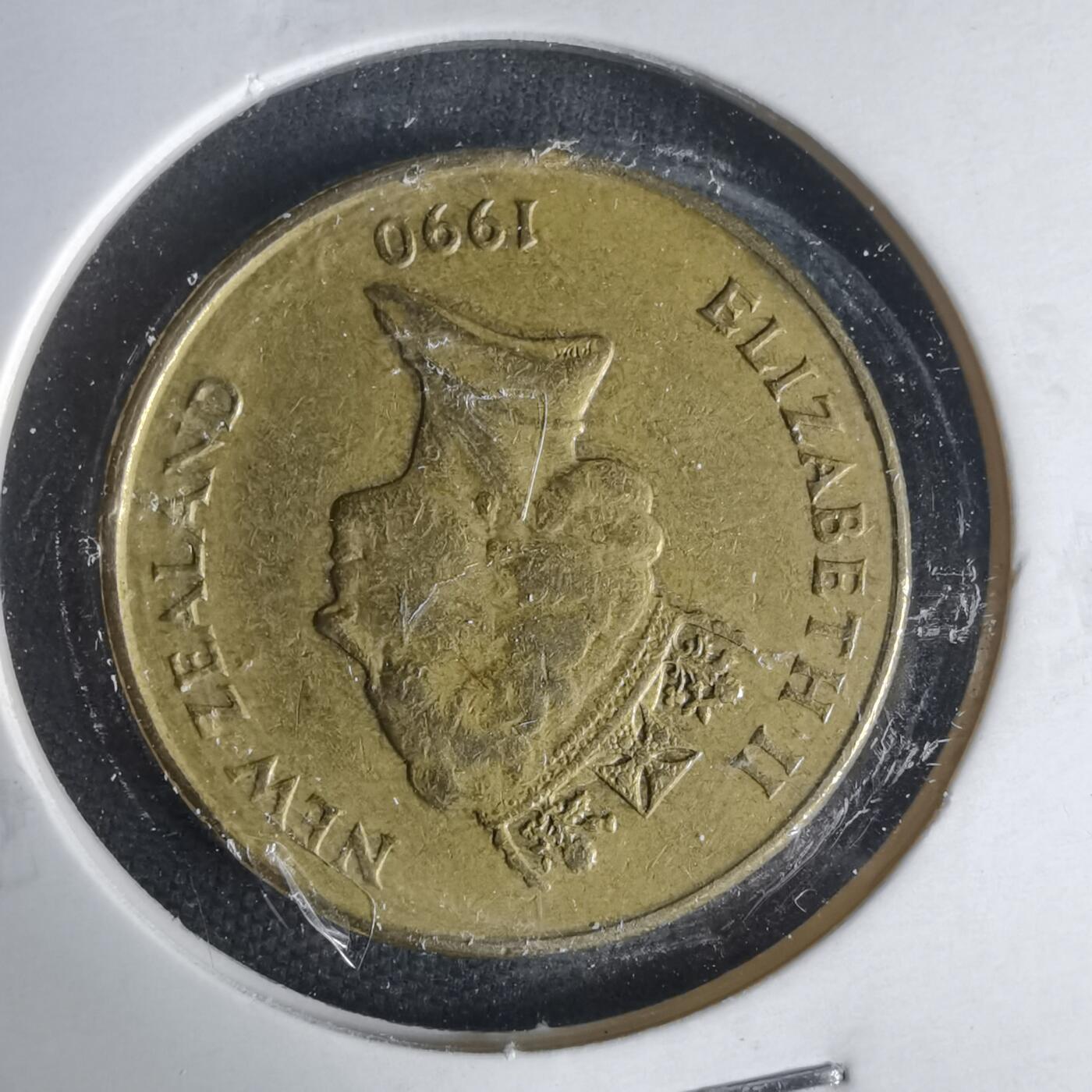 沼泽如烟--第1013场 新西兰1990年一元