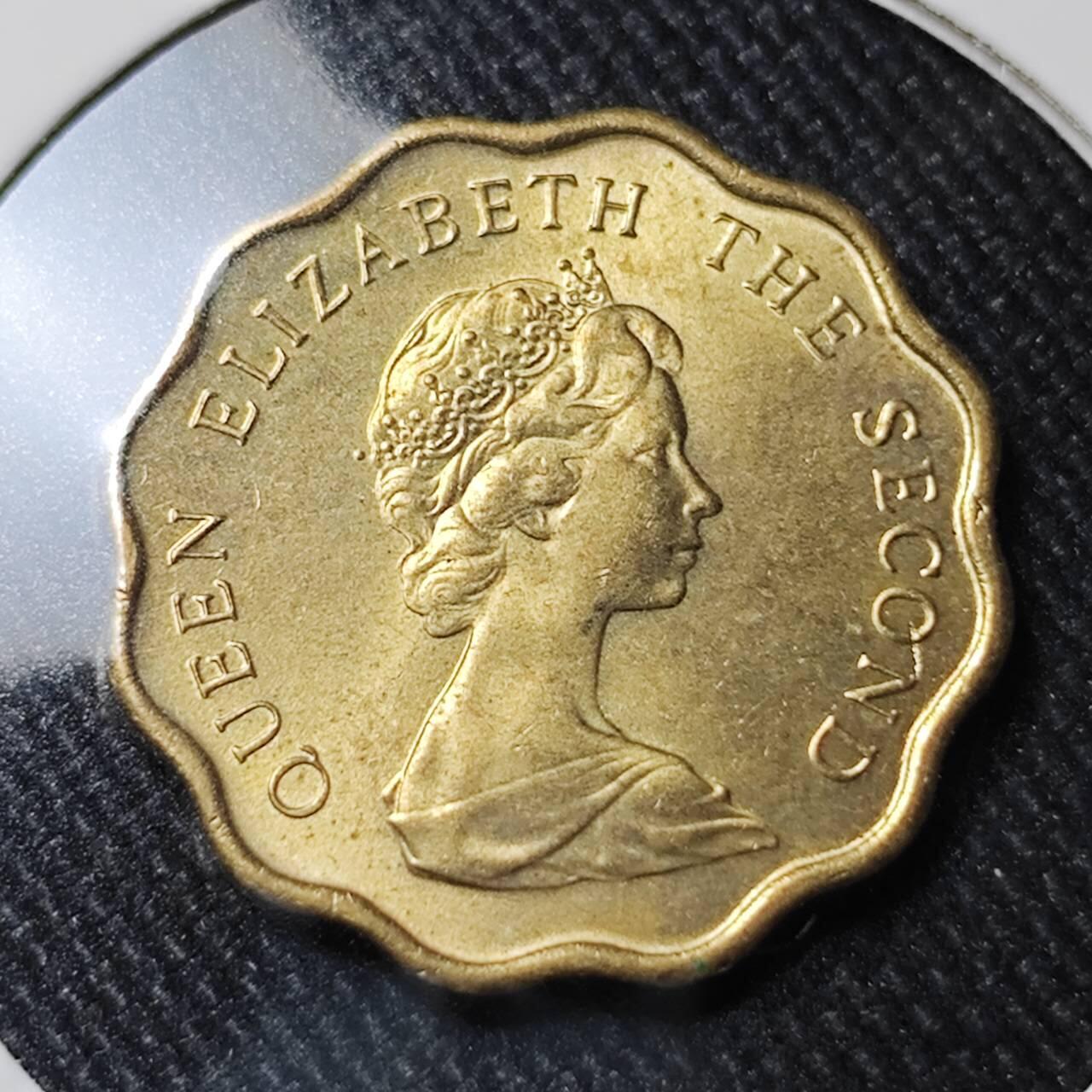 KK钱币收藏小铺   套币 批量/好品散币专场 2月预留时间 周末发货   1977香港2毫铜币