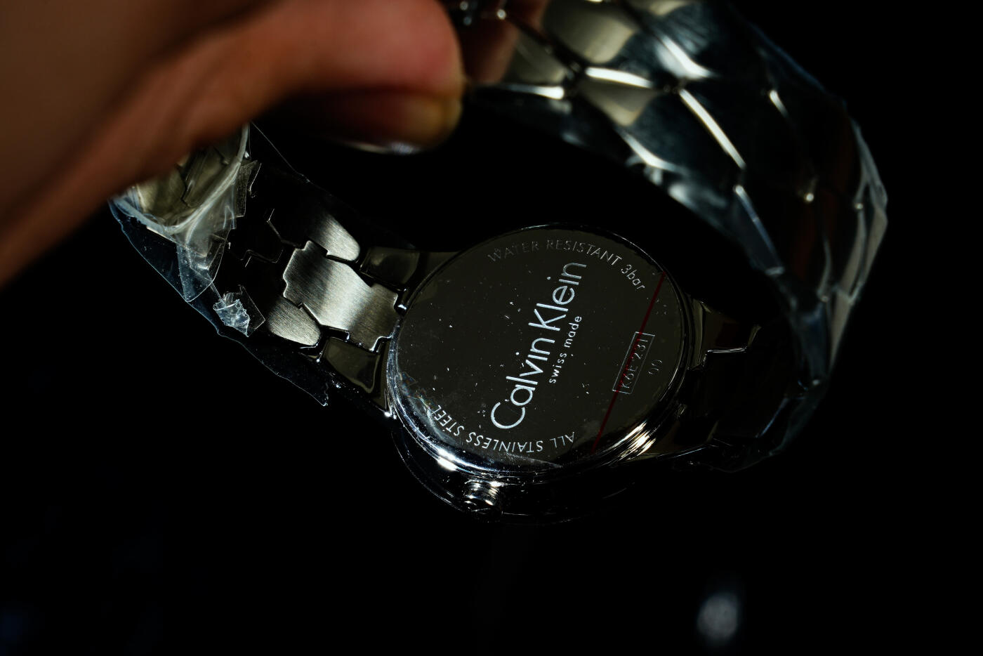 上海都达杂项专场四十五【全场包邮】  全新CK石英手表（正常能走）92-7