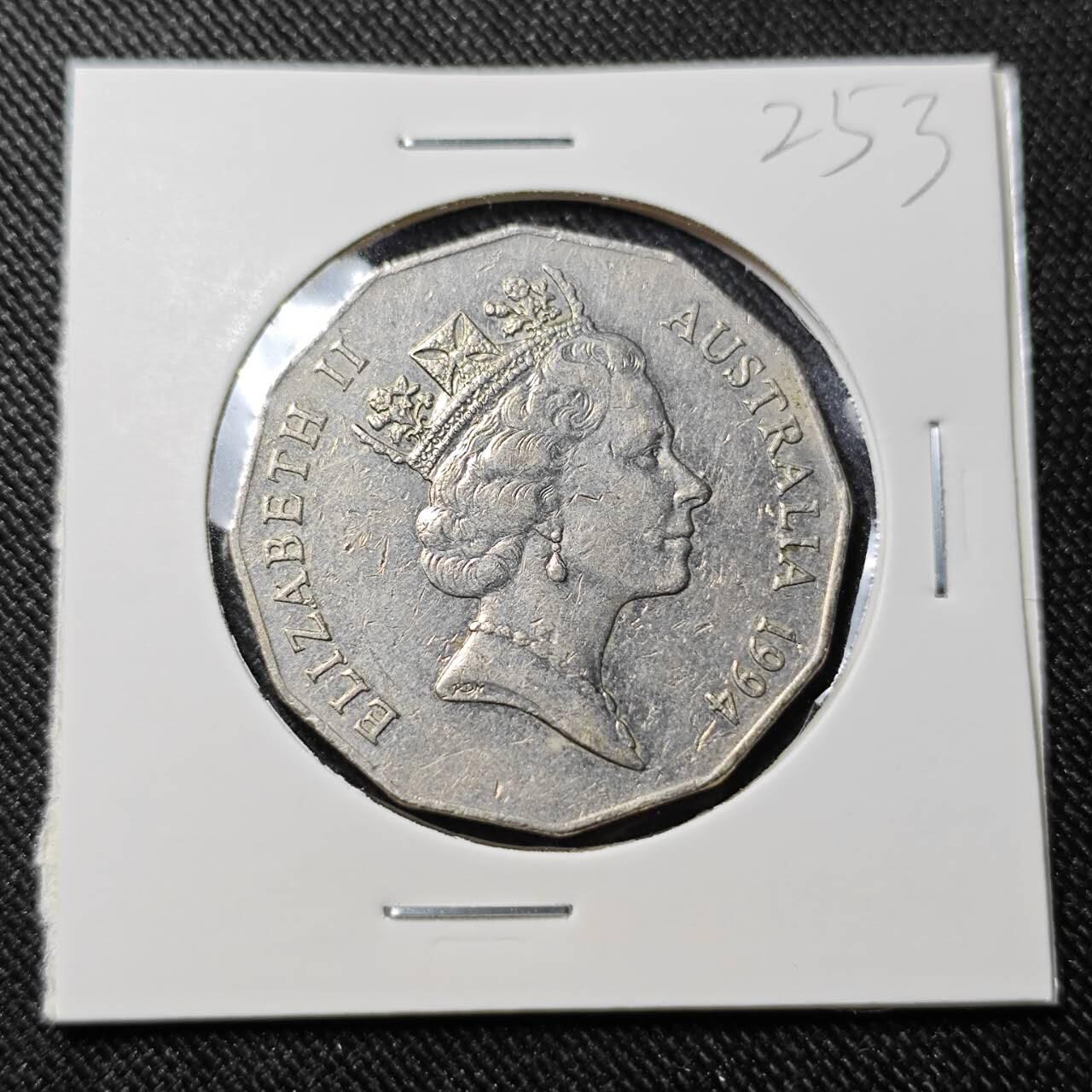 KK钱币收藏小铺   套币 批量/好品散币专场 2月预留时间 周末发货   澳大利亚50分纪念币