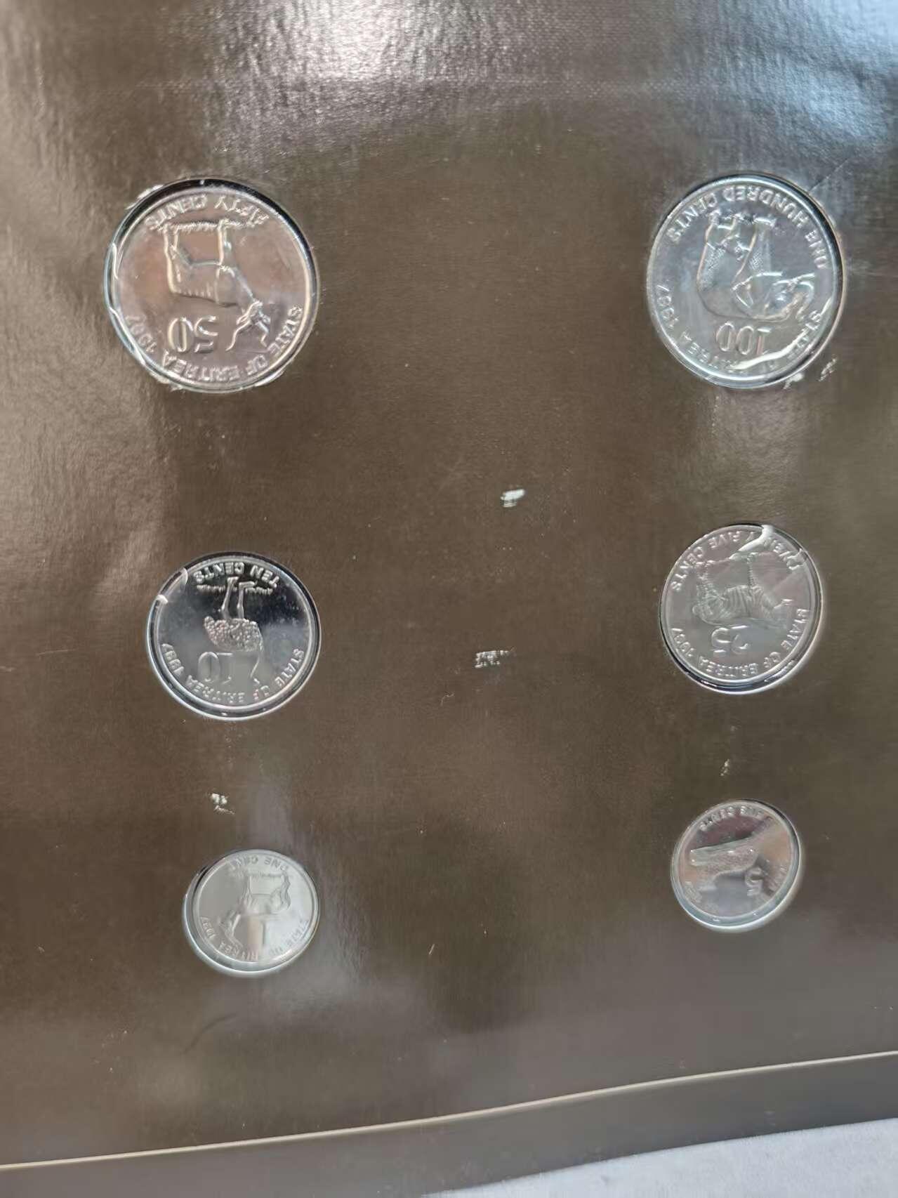 G&W世界散币，银币处理专场（第45场） 富兰克林-厄立特尼亚6枚套