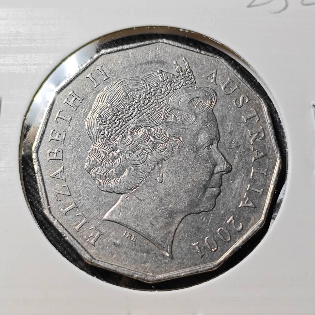 KK钱币收藏小铺   套币 批量/好品散币专场 2月预留时间 周末发货   澳大利亚50分纪念币