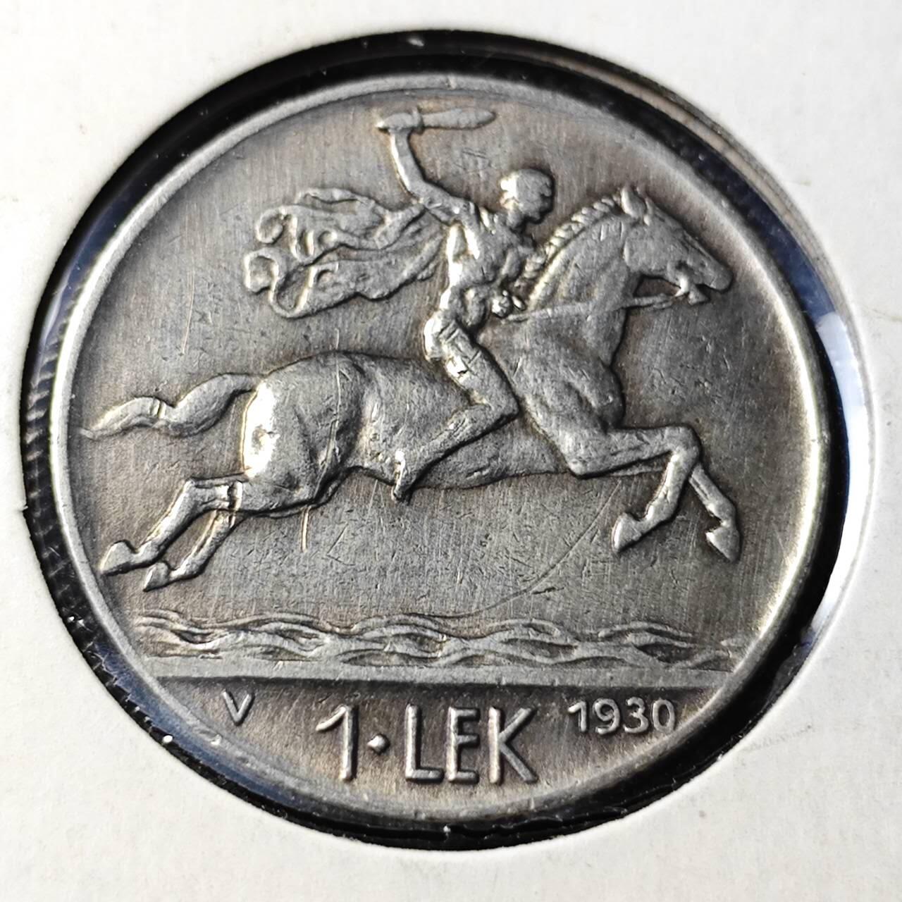 KK钱币收藏小铺   套币 批量/好品散币专场 2月预留时间 周末发货  阿尔巴尼亚1列克镍币