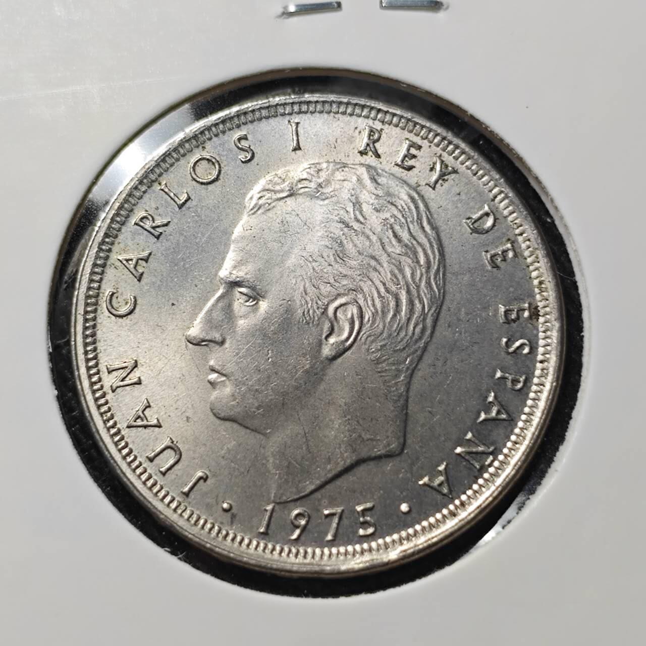 KK钱币收藏小铺   套币 批量/好品散币专场 2月预留时间 周末发货  1975西班牙25比塞塔 好品