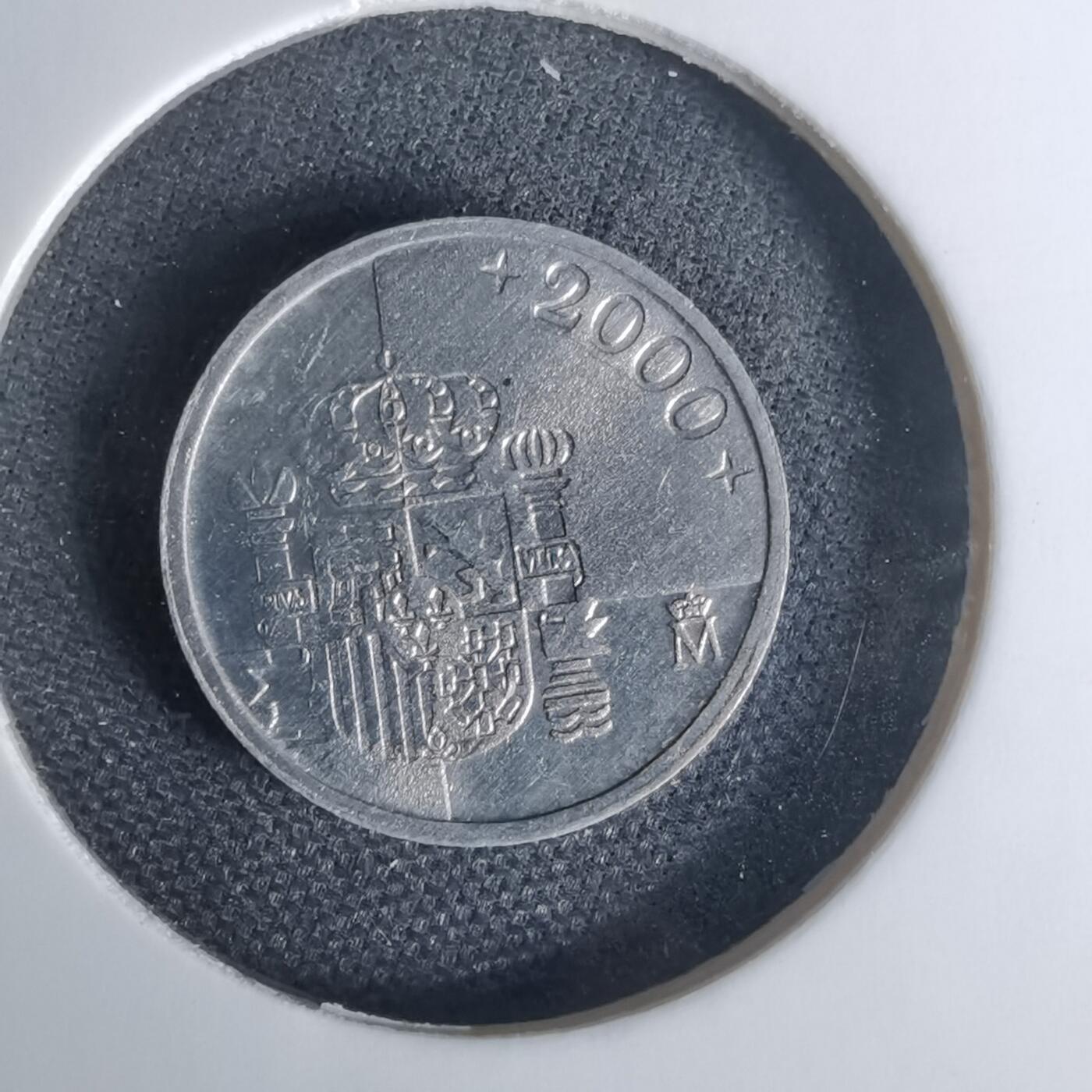 沼泽如烟--第1012场 西班牙2000年1比塞塔