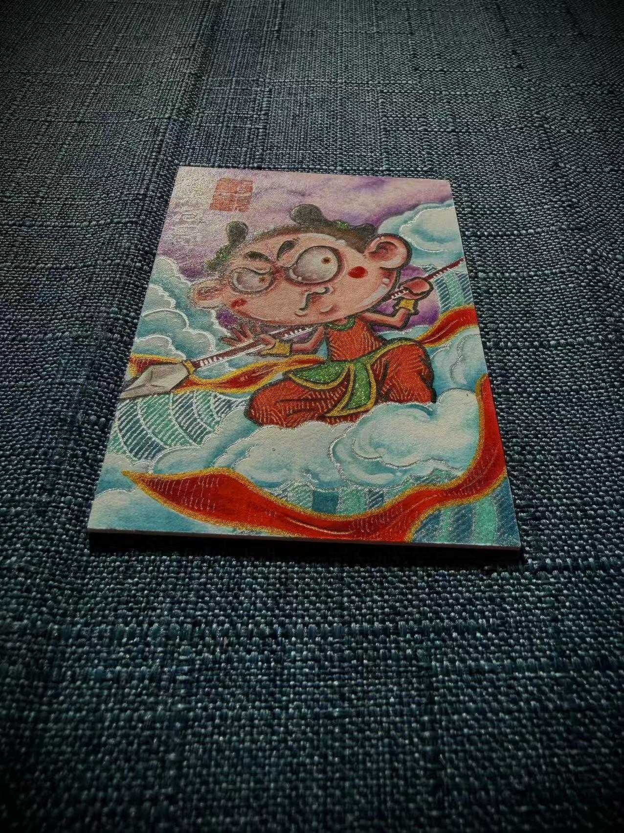 天玑星卡拍第176期《3.5周四截拍》持续收拍收评中 满赠卡需备注 【手绘卡】居子 哪吒 生来反骨 手绘卡