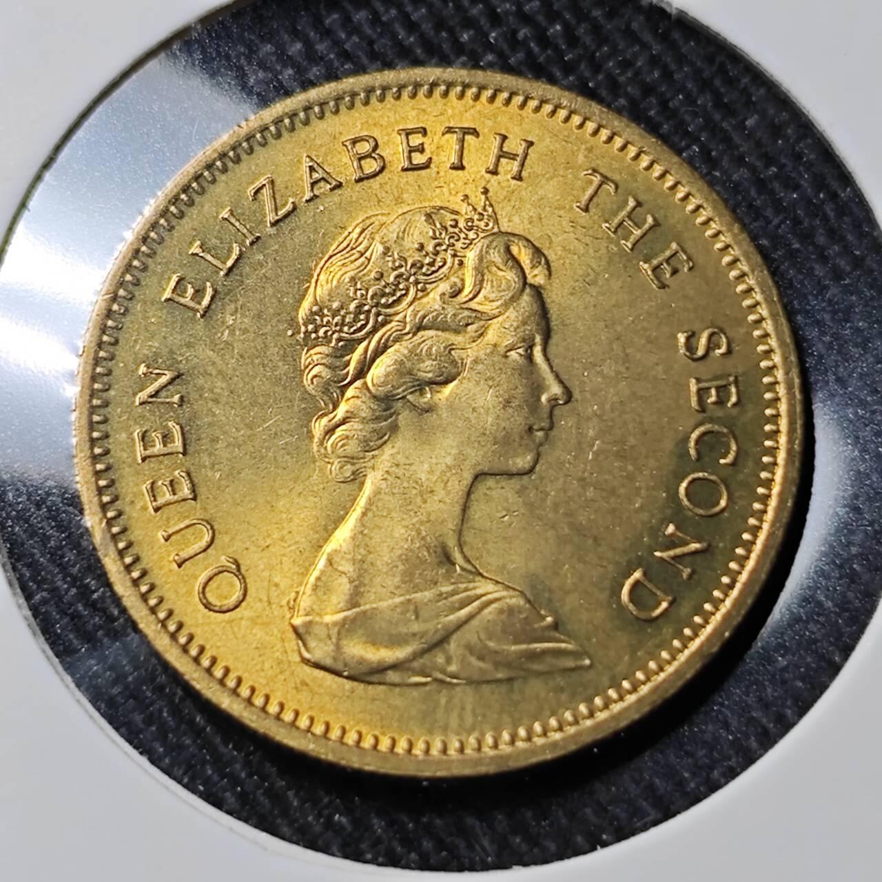 KK钱币收藏小铺   套币 批量/好品散币专场 2月预留时间 周末发货  1980香港5毫铜币 好品