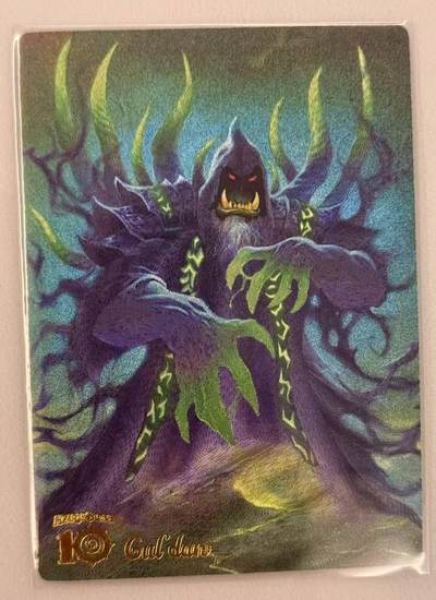 满赠PR！！龙虎卡牌-七七场（满200元包邮，无佣金，每周六结拍，欢迎送拍） - 粗闪卡 谭二盲包 暴雪嘉年华炉石系列 古尔丹