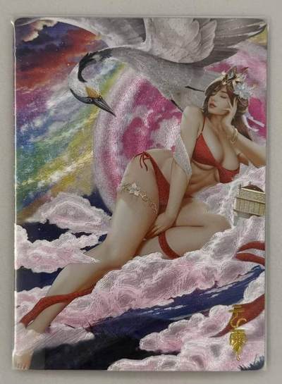 满赠PR！！龙虎卡牌-七七场（满200元包邮，无佣金，每周六结拍，欢迎送拍） - 粗闪卡 李爻原创 - 谭二盲包 灵仙潭 云霄仙子C