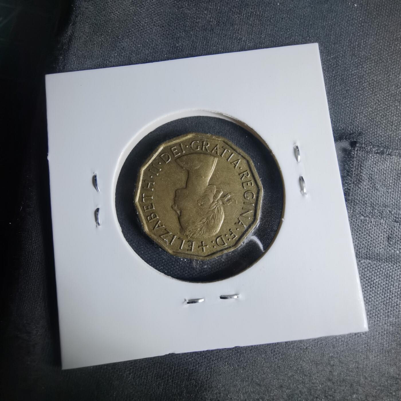 沼泽如烟--第1013场 英国1967年3便士