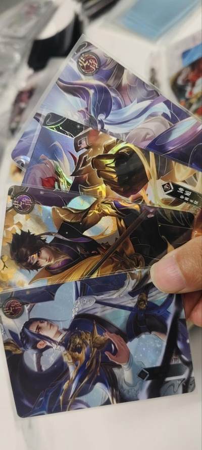 秋原瞳的小店第三十七期（春，荷尔蒙的气息扑鼻而来的季节） 卡游王者荣耀卡位一组4张