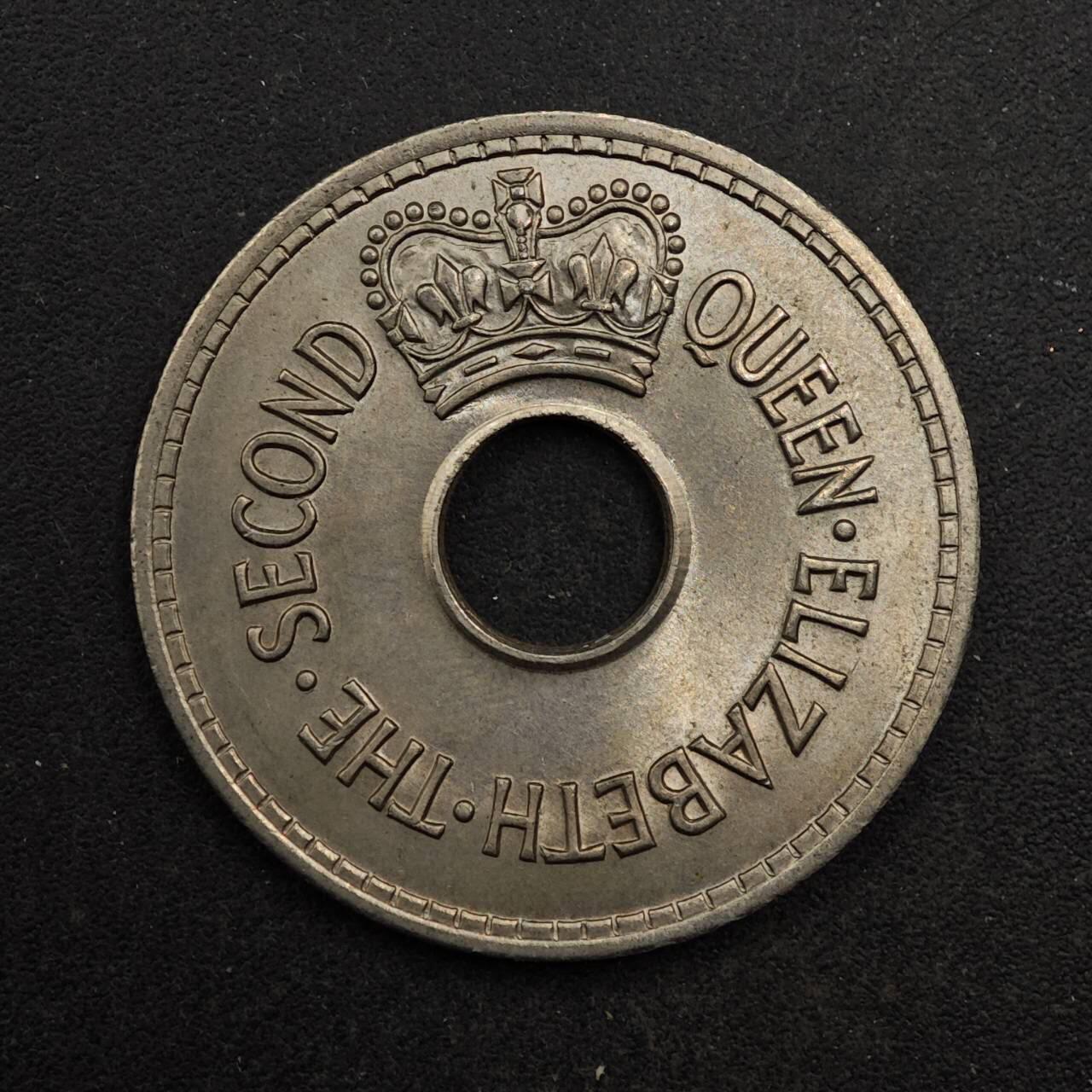 【淘币小摊】实时拍第八百七十六拍   散币场    每周一统一发货 斐济1965年1便士镍币