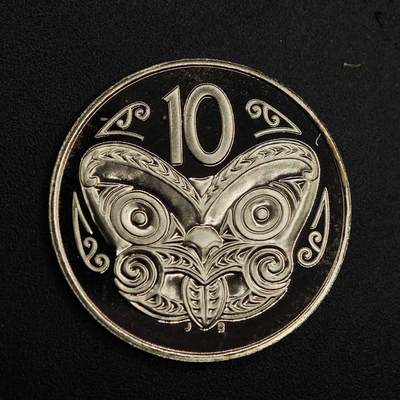 【淘币小摊】实时拍第八百七十六拍   散币场    每周一统一发货 - 新西兰1984年10分精制镍币