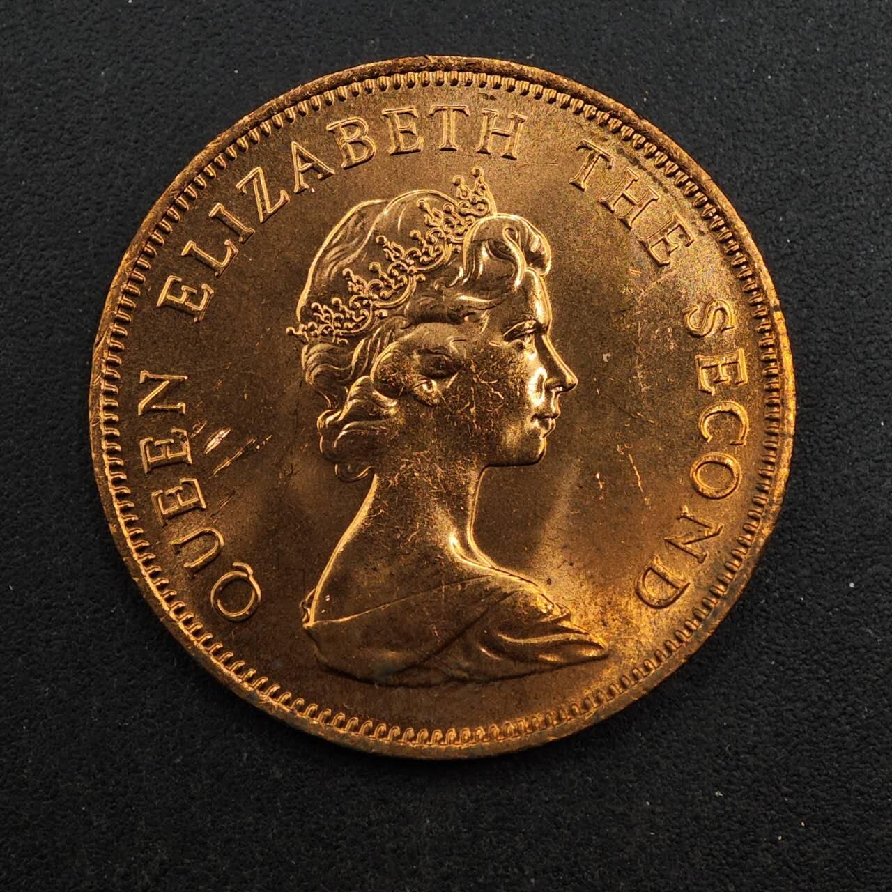 【淘币小摊】实时拍第八百七十六拍   散币场    每周一统一发货 福克兰群岛1985年天鹅2便士铜币