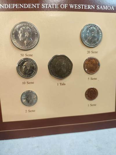 G&W世界散币，银币处理专场（第45场） - 富兰克林-萨摩亚7枚套