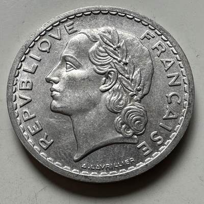 🌹外币初藏🌹🐯2026年第24场  每周二四六晚8️⃣点 接代拍 - 法国1947年五法郎