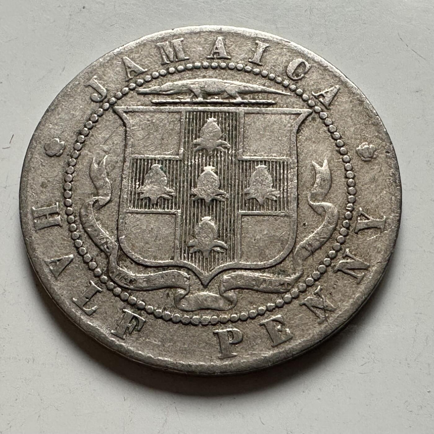 🌹外币初藏🌹🐯2026年第24场  每周二四六晚8️⃣点 接代拍 英属牙买加1920年半便士