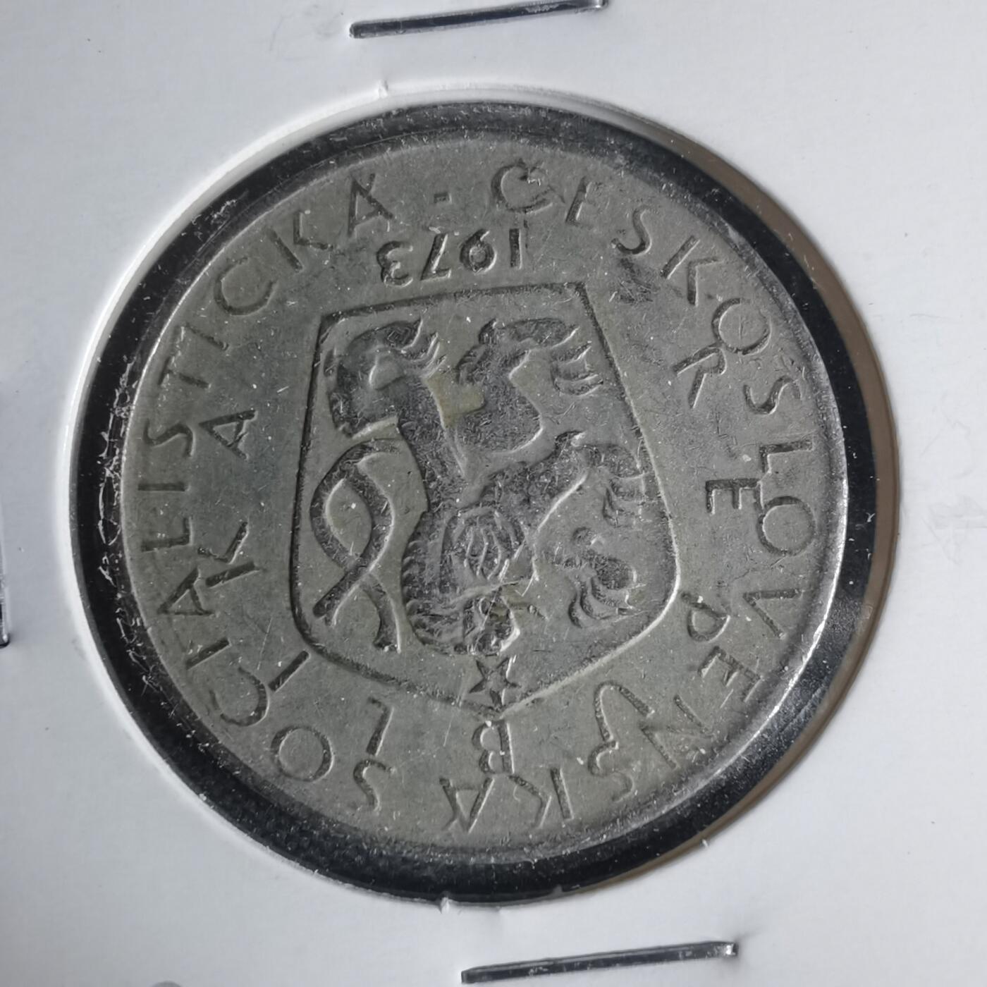 沼泽如烟--第1013场 捷克斯洛伐克1973年5克朗