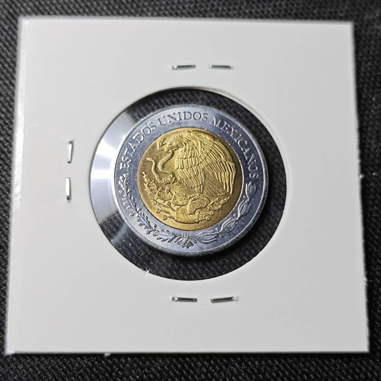 KK钱币收藏小铺   套币 批量/好品散币专场 2月预留时间 周末发货  墨西哥2比索双色币 好品