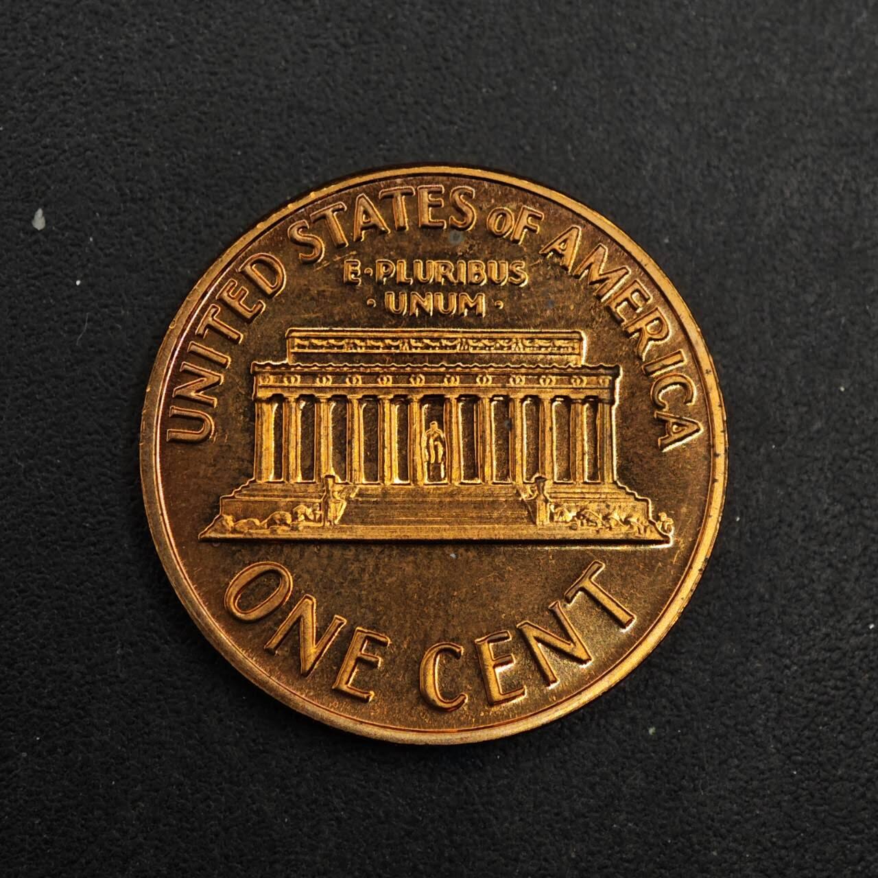 【淘币小摊】实时拍第八百七十六拍   散币场    每周一统一发货 美国1972年一分精制铜币